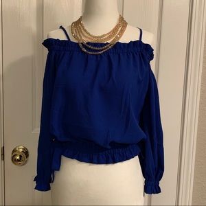 Blouse - Off Shoulder Crop Style